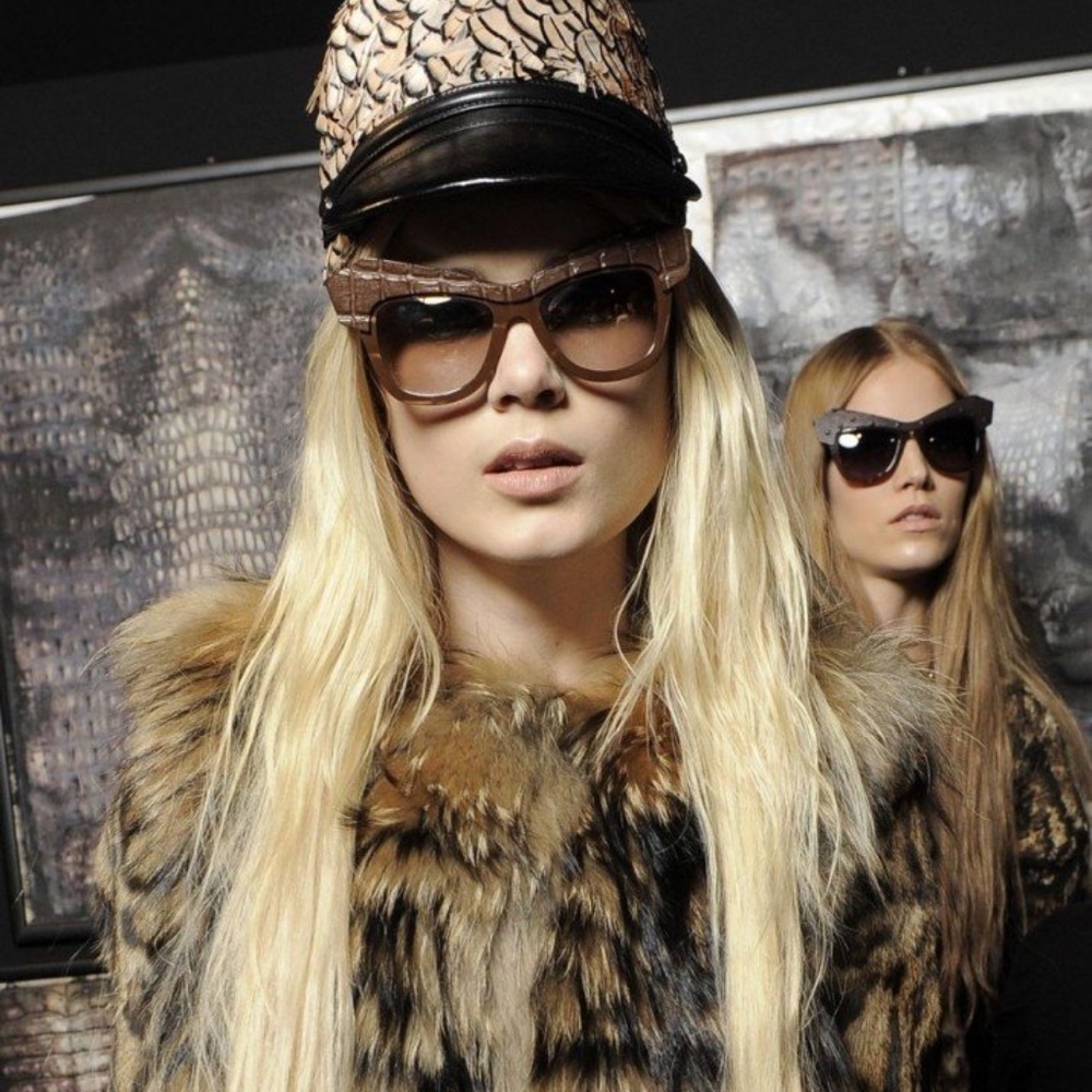 ROBERTO CAVALLI Womens Wild Diva Purple Sunglasses